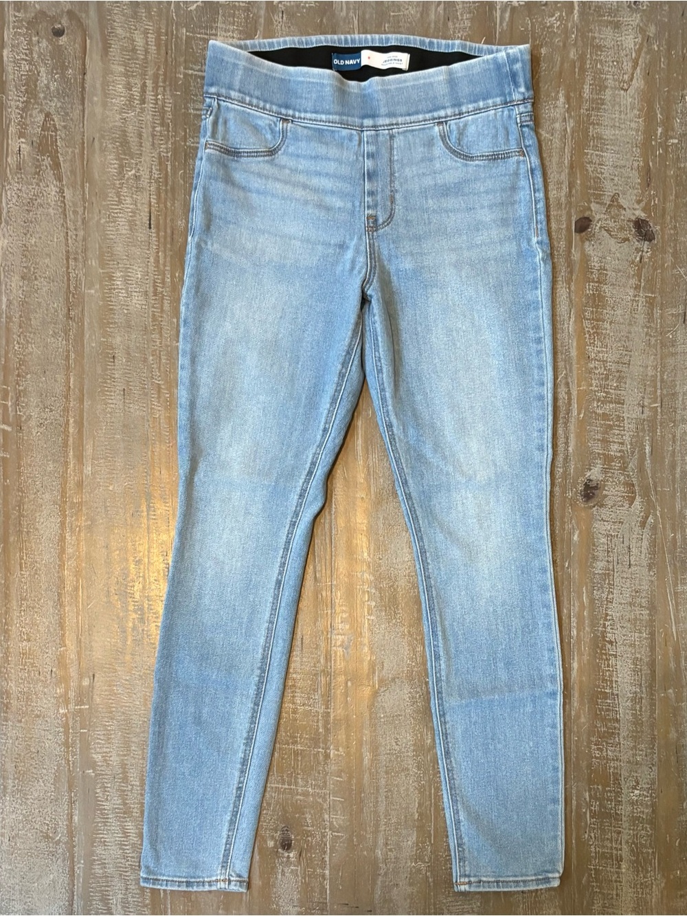 Old Navy Mid Rise Skinny Jeggings Light Wash size 8